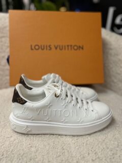 Louis Vuitton Time Out leather trainers